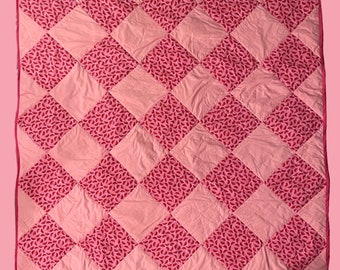 Wassermelone Barbie Quilt