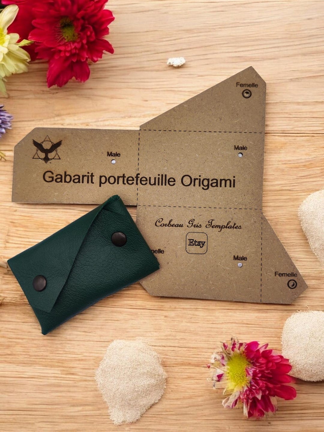 Origami Wallet Paper Coin Purse Leather Origami Wallet Template