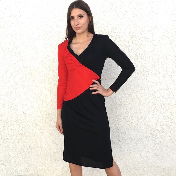 Vintage 70's Frederick's of Hollywood color block