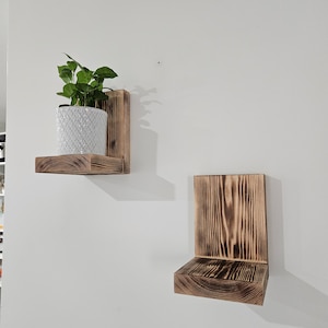 Plant Shelf Decor for Wall Small Shelf for Candle Gift for Mom Birthday Gift for Her Small floating Shelf for Ornaments for Living Room