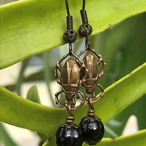 Dung Beetle Poo Roller Earrings image 5