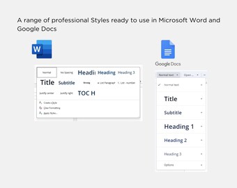 Simple A4 User Guide / Instruction Manual Template in Microsoft