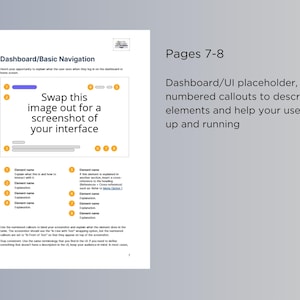 Software User Guide Template | A4 & US Letter | Compatible With ...