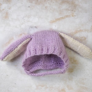 Angora Gestrickte Blythe Bunny Mütze, Blythe Accessoires, Blythe Strickkleidung, Blythe Outfitdoll, ooak blythe