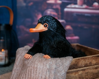 Magic platypus Art Doll IN STOCK, Fully flexible , fully poseable Art Doll , art ooak doll, magical creature, birthday gift, cosplay