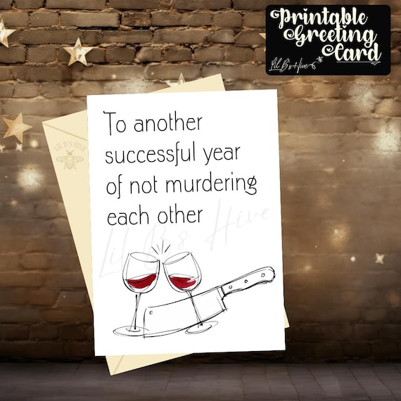 Adult Humor Valentine's Day Printable Card