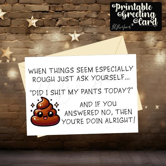 Funny Encouragement Printable Download