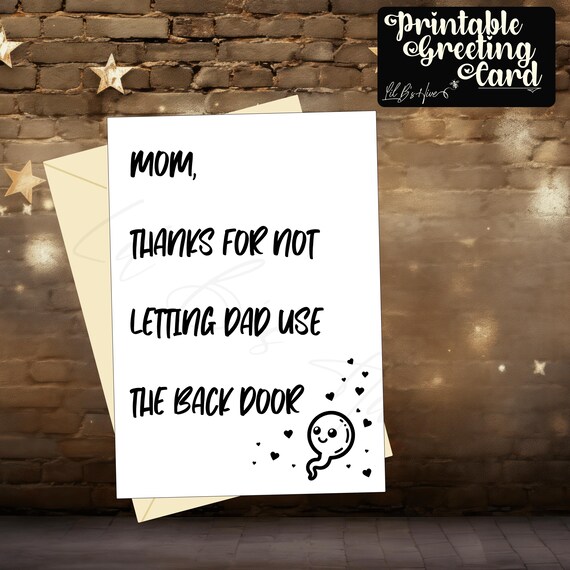 Thank You Mother's Day Printable Card