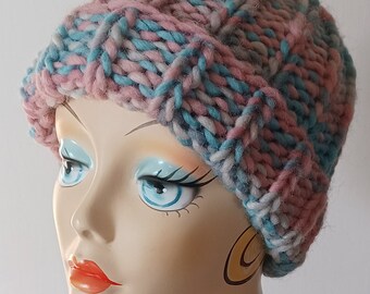 Handknit Women's Winter Hat