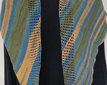 handknit shawl