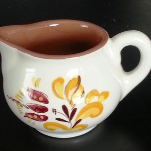 Stangl Hand Painted Creamer in the Provincial Pattern