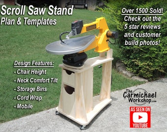 Scroll Saw Stand Woodworking Plans