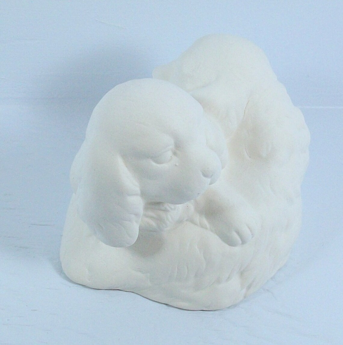 Unpainted Ceramic Bisque Puppies / Bisqueware / Ceramics to Etsy