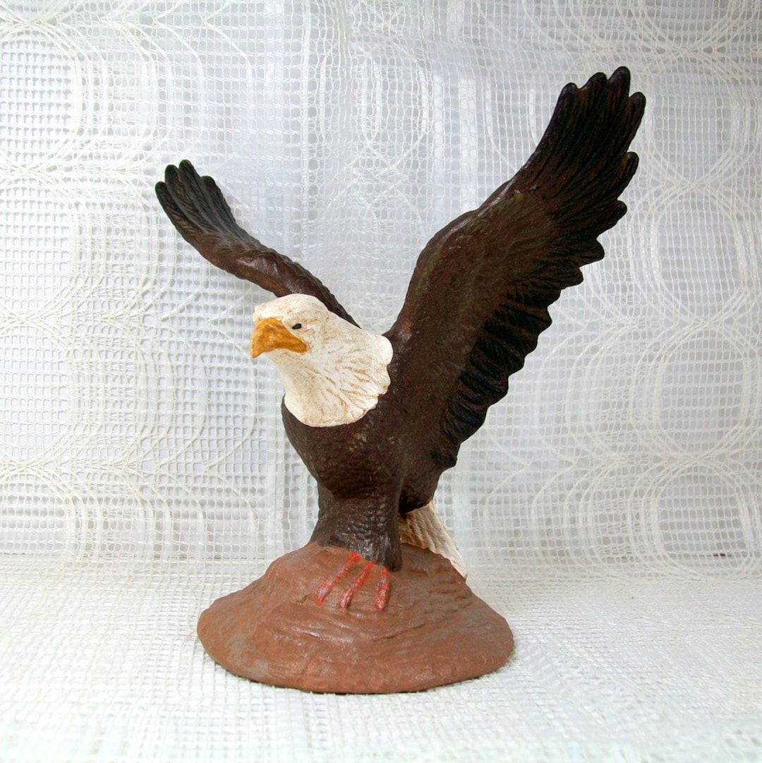 Handmade Ceramic Eagle Figurine / Eagle Statue / Eagle Lover Gift