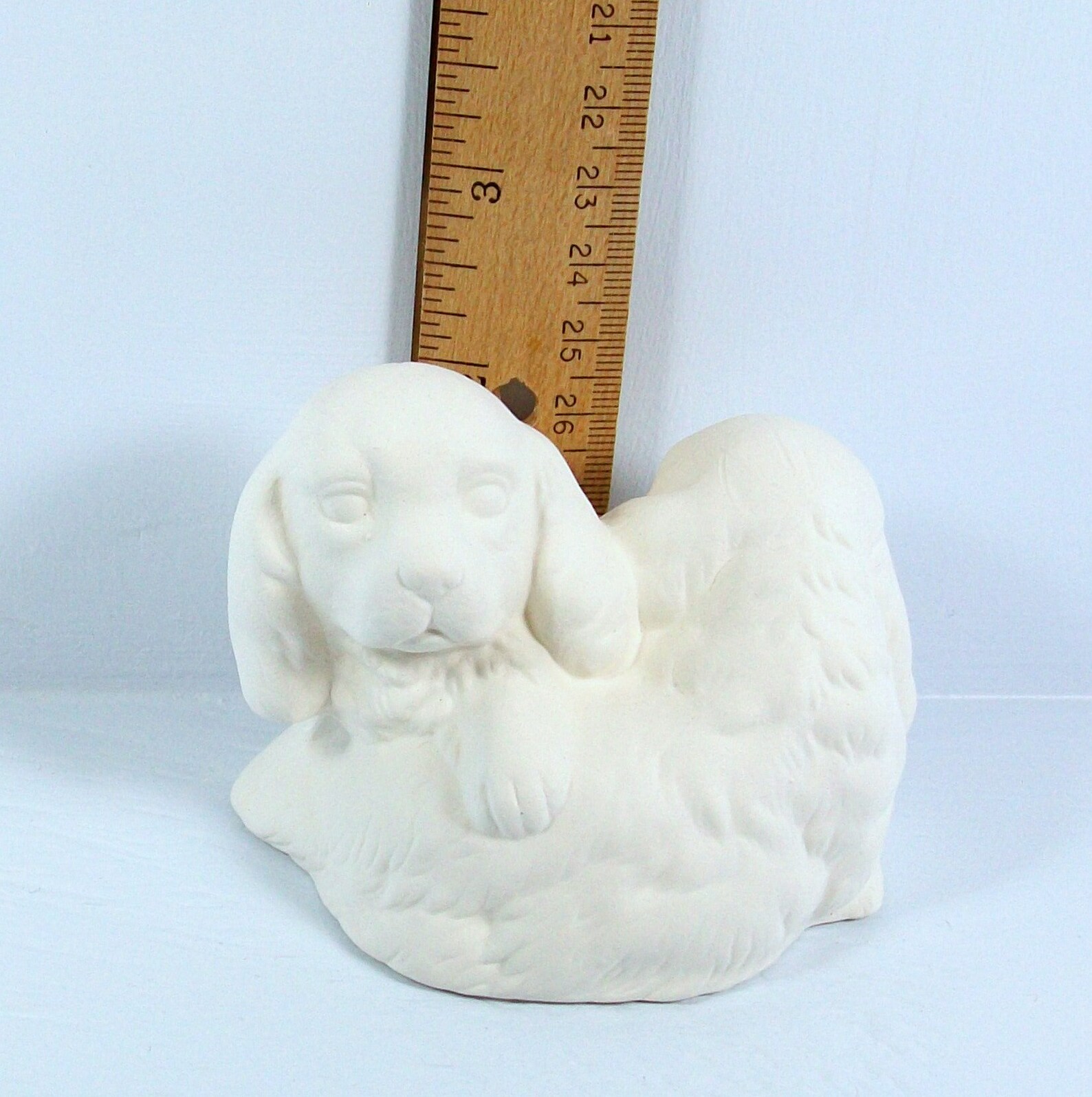 Unpainted Ceramic Bisque Puppies / Bisqueware / Ceramics to Etsy