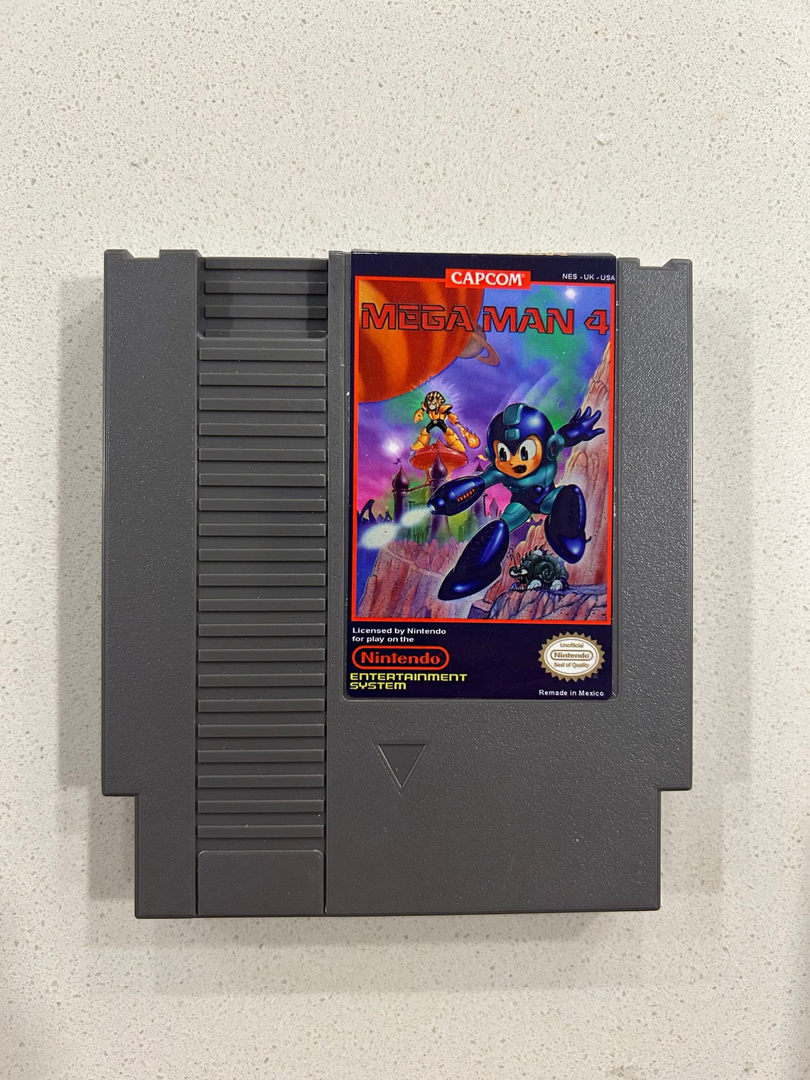 Jeu Mega Man 4 - Version PAL Française Pour Nintendo NES - Cartouche Seule (Loose) - Très Bon état