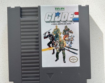 GI Joe A Real American Hero (NINTENDO NES) Game - Etsy GI Joe A Real American Hero (NINTENDO NES) Game - Etsy
