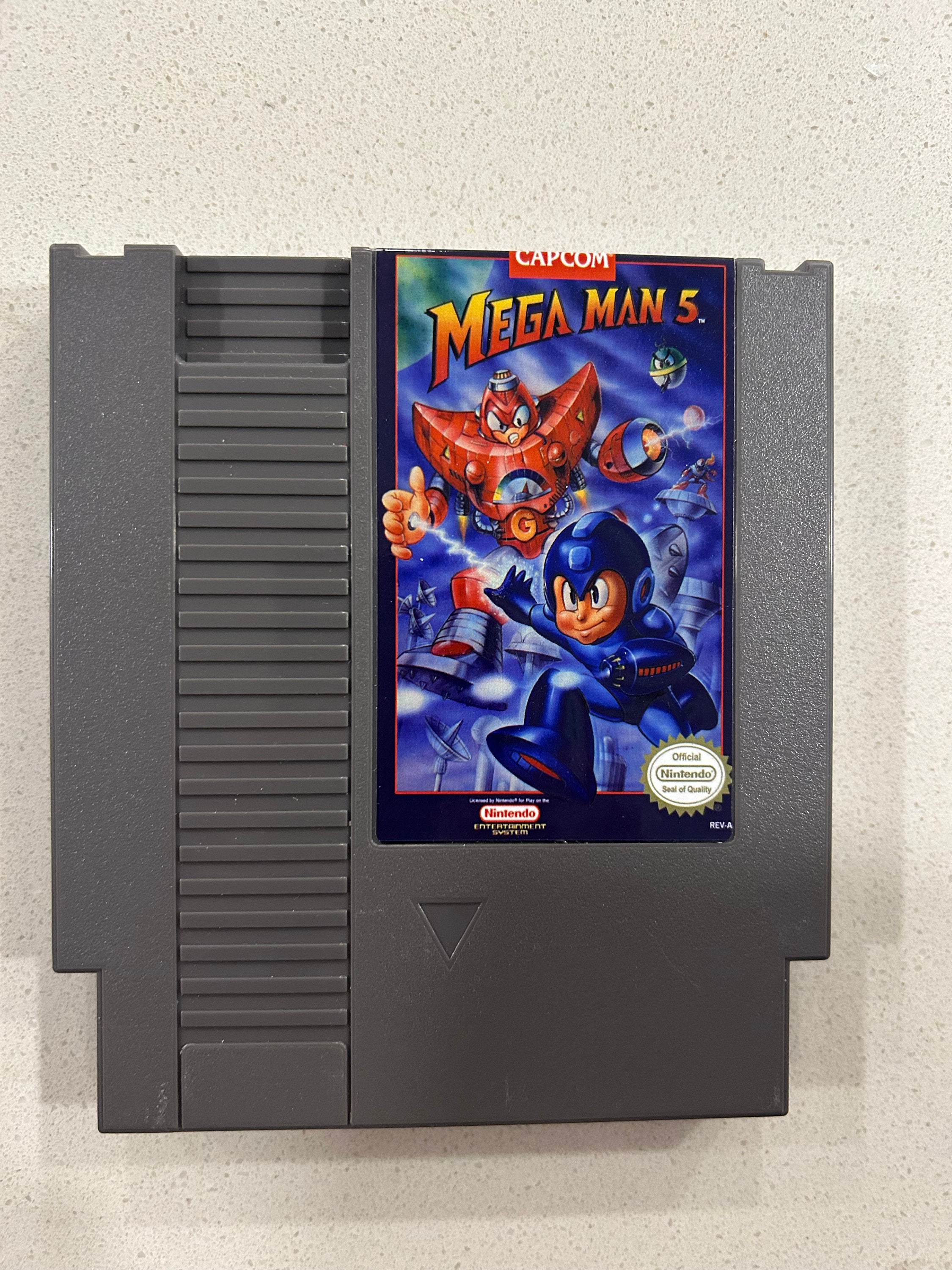 Authentic Mega Man 2024 5 for NES