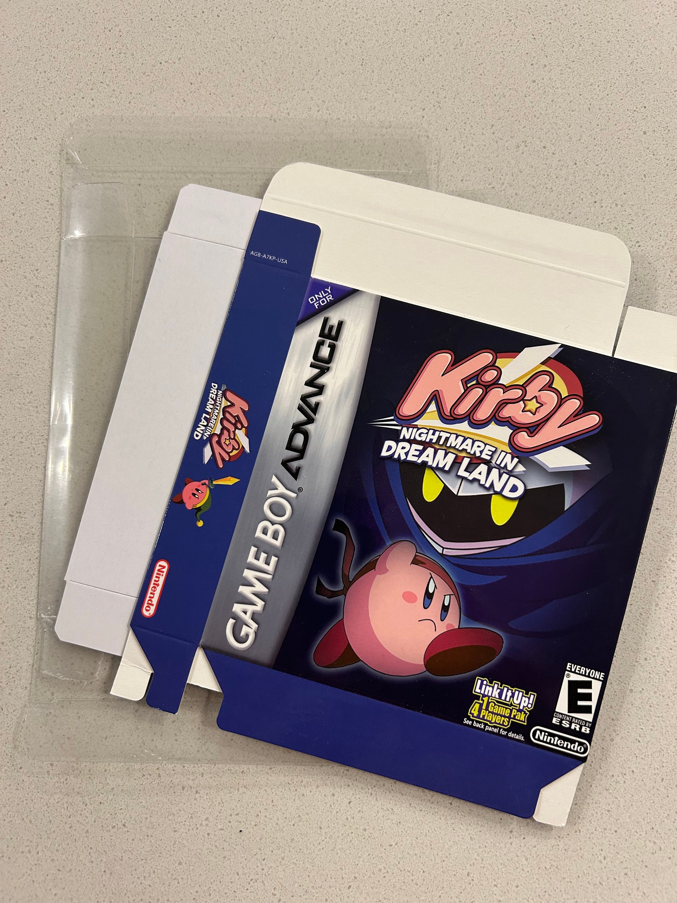 Gameboy Kirby's Dream Land 1 2 Set Lot GB Nintendo Hoshi no