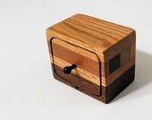 Trinket Box Made Of Four Woods