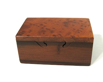 Redwood Burl Treasure Box Made of Recovered Old Growth Redwood