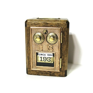 Post Office Box 1885 Door Bank Dual Dial combination lock