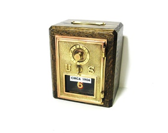 Post Office Box Bank  Combination Lock 1906