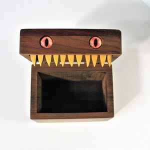 Creature Trinket Box Made Of Seven Woods image 4