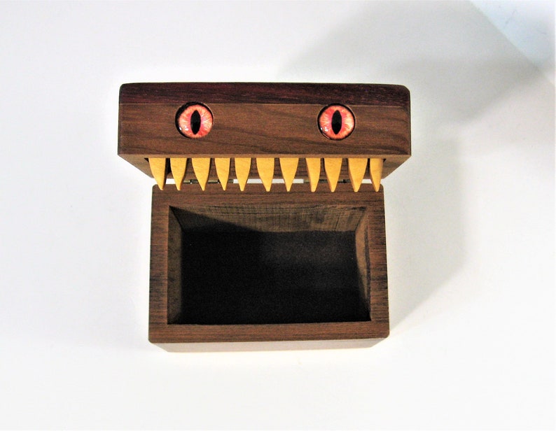 Creature Trinket Box Made Of Seven Woods image 4