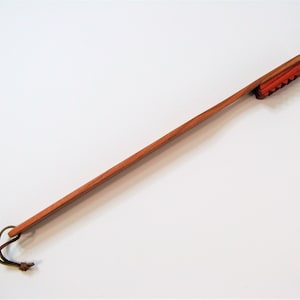 Giant Tooth Brush Back Scratcher Made From Cherry And Padauk Hardwood