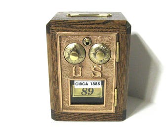 Post Office Box 1885 Door Bank Dual Dial combination lock