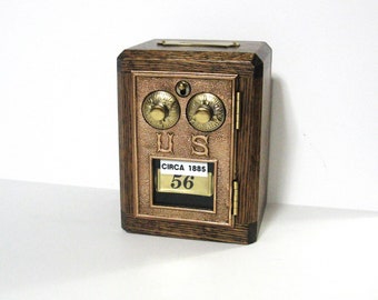 Post Office Box 1885 Door Bank Dual Dial combination lock