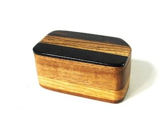 Trinket Box Made Of Ebony Five Woods Woods