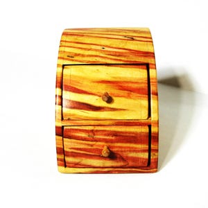 Treasure  Made Of Fancy Boxelder Wood With Hidden Compartment