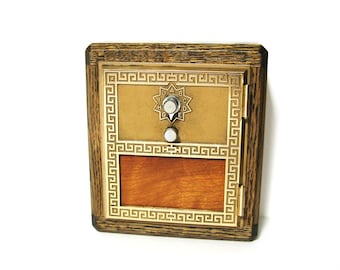 Key Safe Made From A 1964 Post Office Box Door Combination Lock