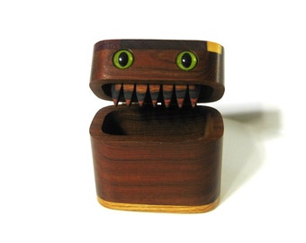 Creature Trinket Box Made Of Four Woods