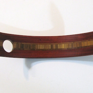 Amazing Balancing Wine Bottle Holder Made Of Two Woods