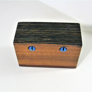 Creature Treasure Box Made Of Four Woods afbeelding 2