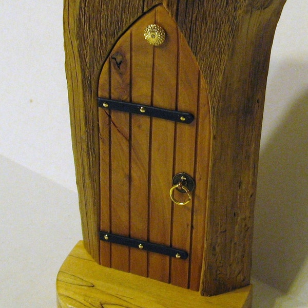 Fairy Door Made Of Three Woods