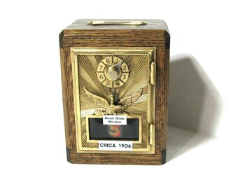 Post Office Box 1902 Door Bank, Dual Dial Lock with Bevel Glass