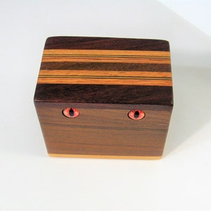 Creature Trinket Box Made Of Seven Woods image 3