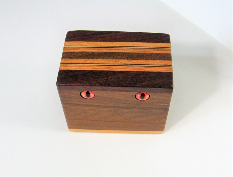 Creature Trinket Box Made Of Seven Woods image 3