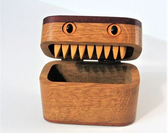 Creature Treasure Box Made Of Six Woods