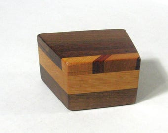 Trinket Box Made Of  Six Woods