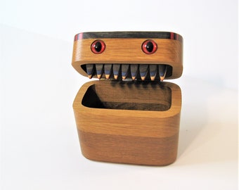 Creature Trinket Box Made Of Four Woods