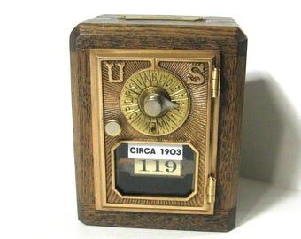 Post Office Box 1903 Door Bank Safe Glass Window