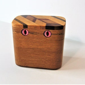 Creature Treasure Box Made Of Eight Woods Glass Dragon Eyes image 3
