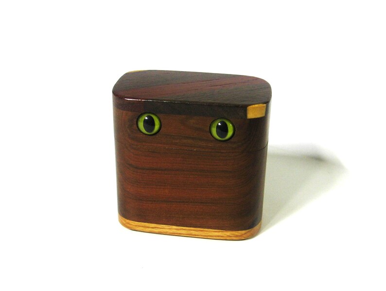 Creature Trinket Box Made Of Four Woods image 3