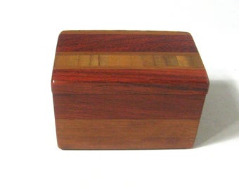 Trinket Box Made Of  Three Woods