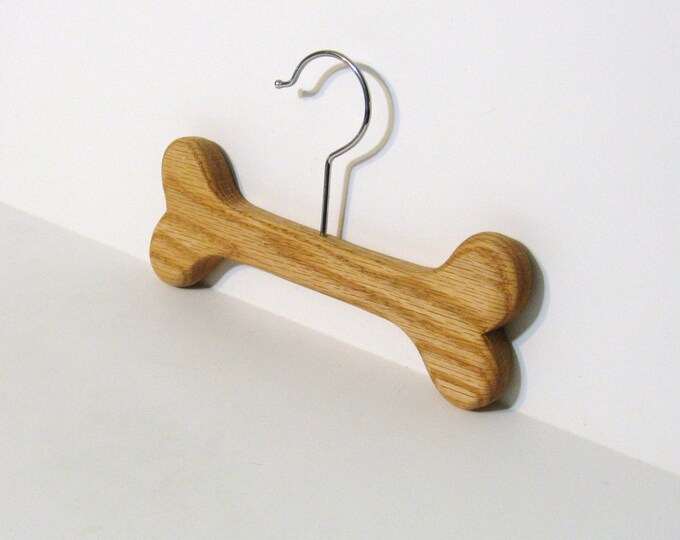 Dog Clothes Hanger Made of Oak Wood Etsy